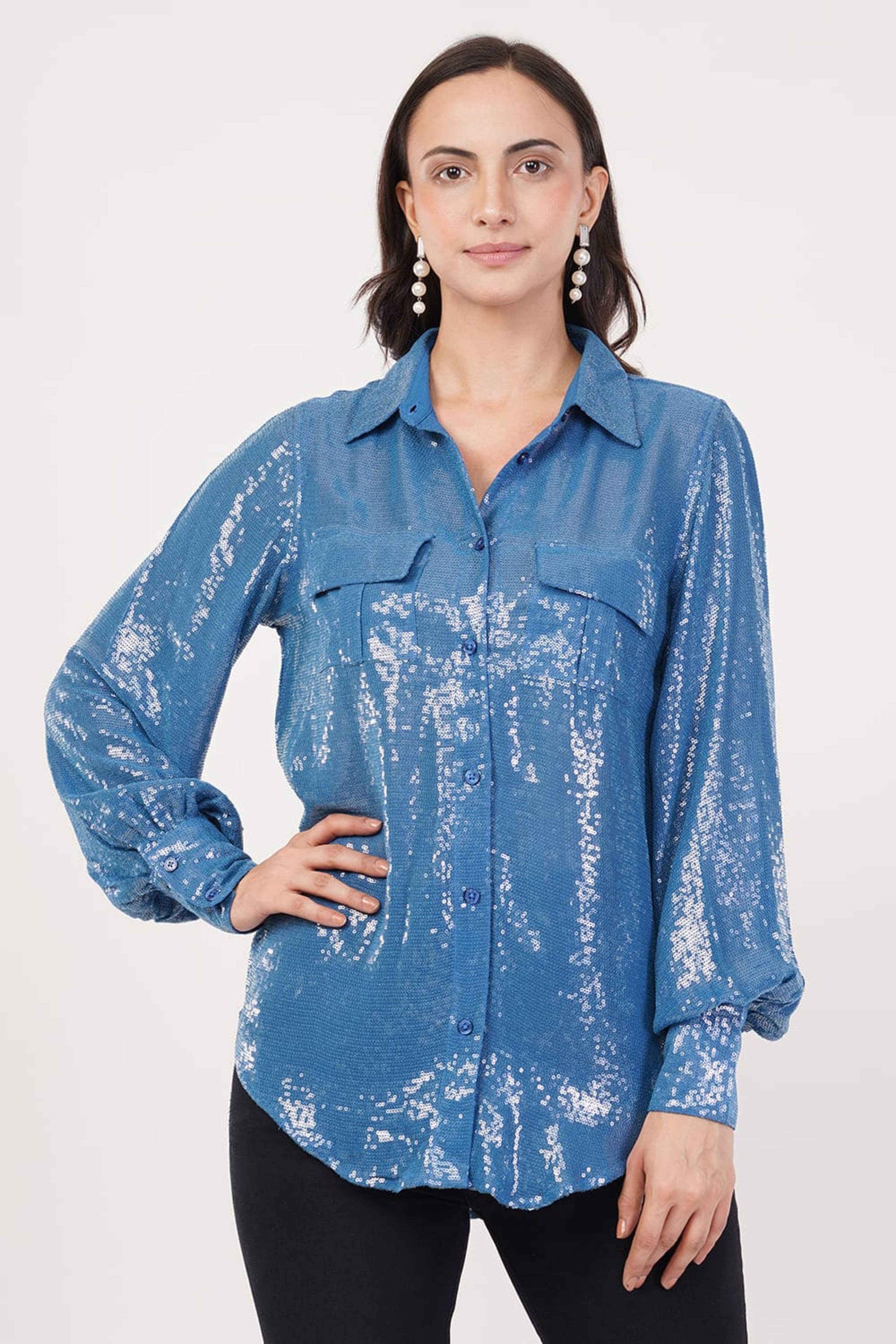 Sequence Blue Shirt