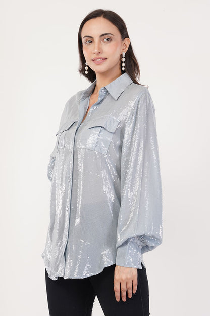 Sequence Silver Shirt