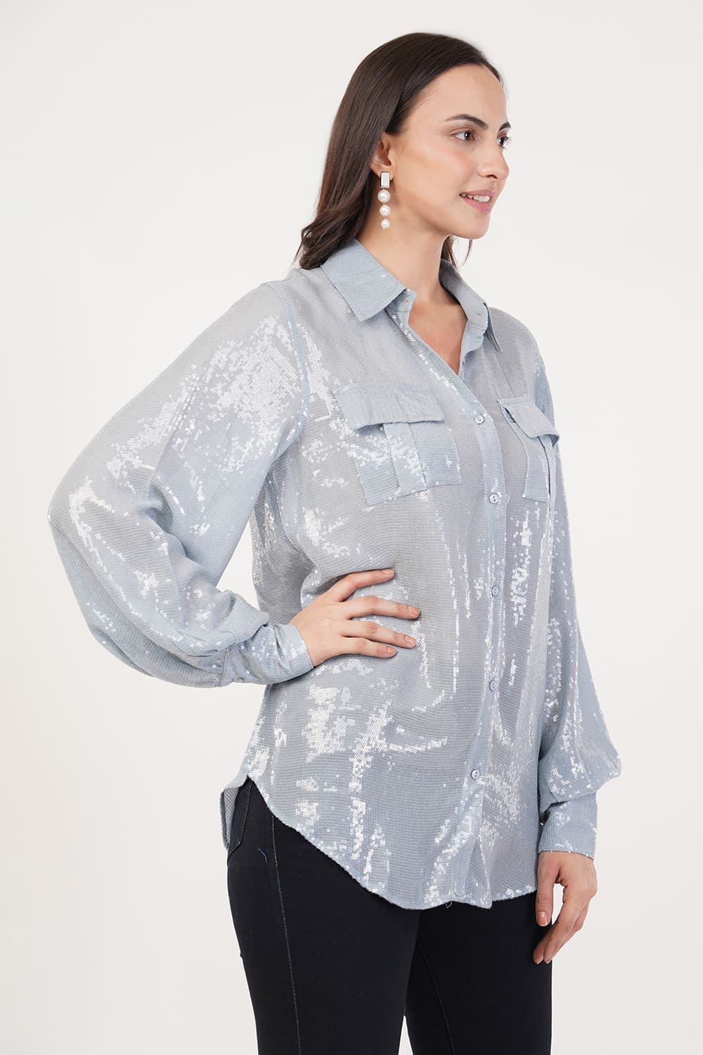 Sequence Silver Shirt