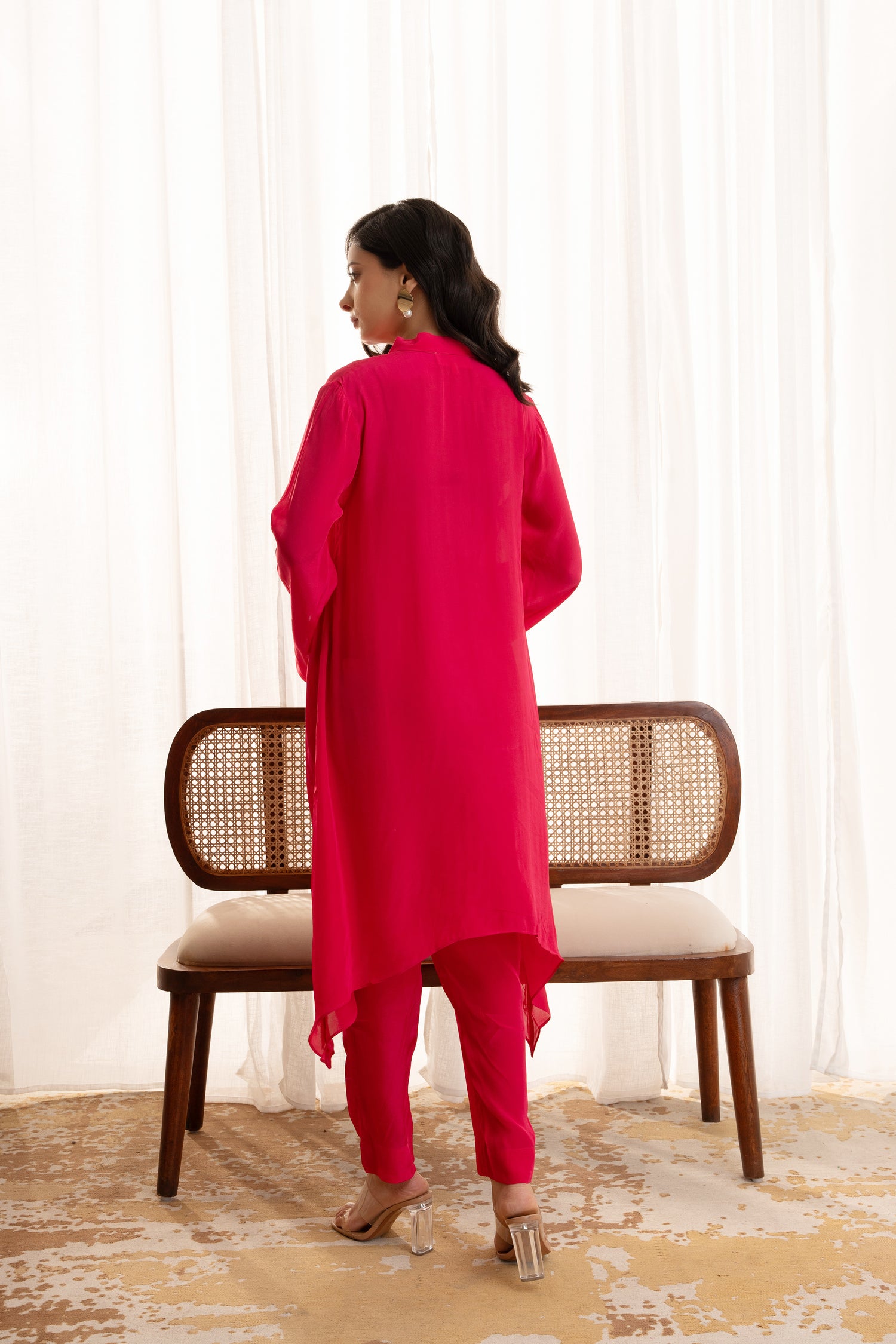 Kurta Set Pink Color